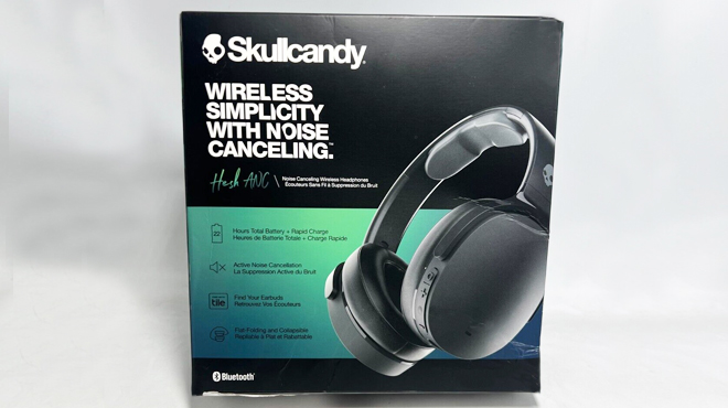 Skullcandy Hesh Noise Canceling Wireless Headphones in Black