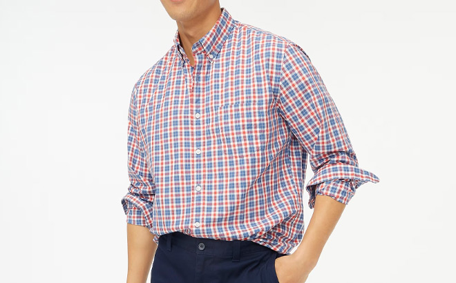 Slim Flex Casual Shirt