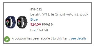 Smartwatch 2 Pack Final Price Screenshot