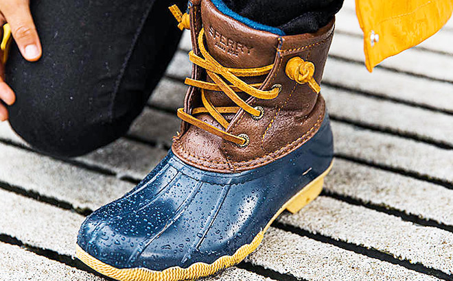 Sperry Big Kids Saltwater Duck Boot