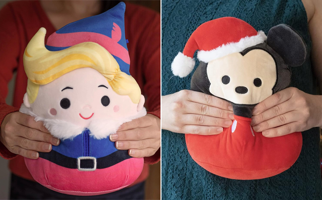 Squishmallows 8 Inch Hermey The Elf and Mickey Mouse