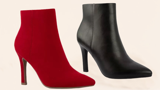 Sugar Vecna Stiletto Booties in Two Colors