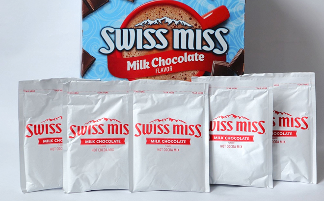 Swiss Miss Milk Chocolate Hot Cocoa Mix Packets