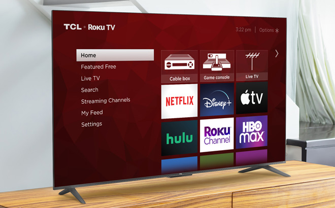 TCL Class 4 Series 4K UHD HDR Smart Roku TV