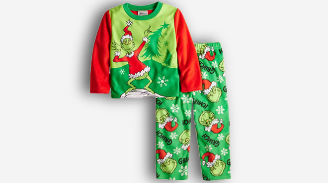 The Grinch Christmas Toddler Pajama Set