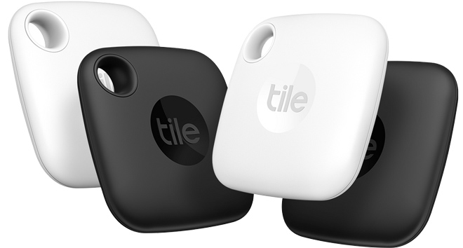 Tile Black and White Tracker 4 Pack