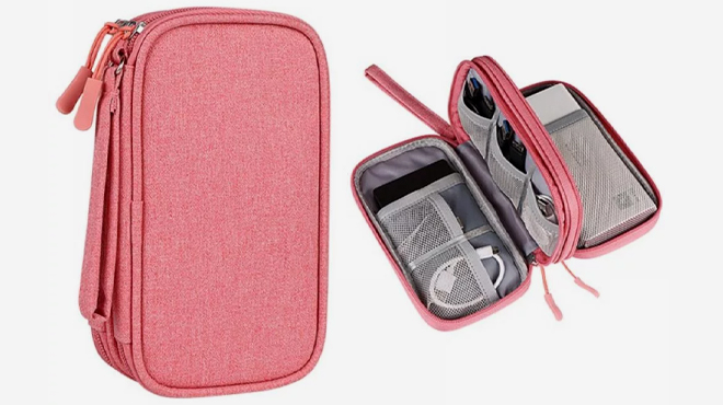 Travel Organizer Waterproof Tech Accessories Pouch Bag