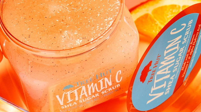 Treehut Vitamin C opened jar