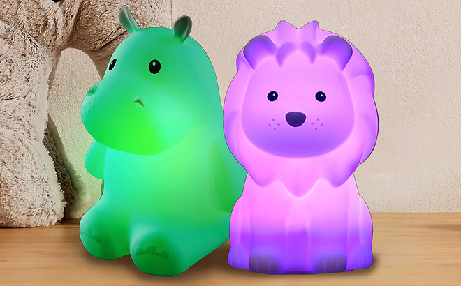 Two Color Changing Animal Lights