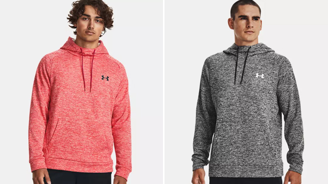 Under Armour Mens Armour Fleece Twist Hoodie