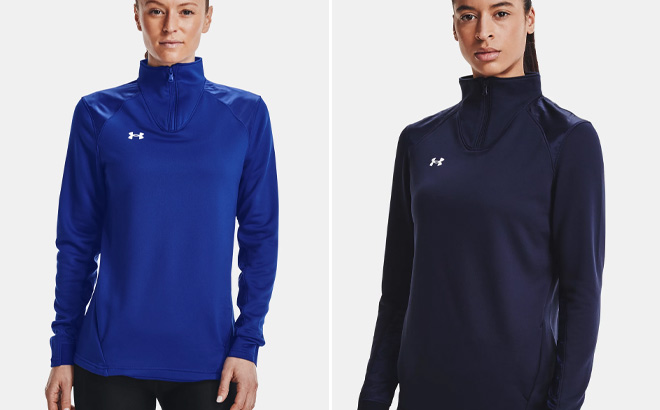 Under Armour Womens UA Command ¼ Zip 1