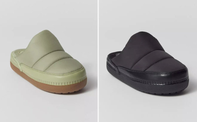 Urban Outfitters Womens Lily Puffy Slippers