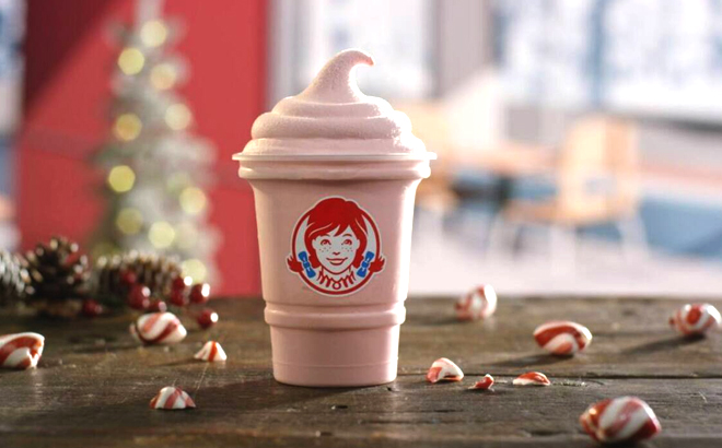 Wendys Peppermint Frosty