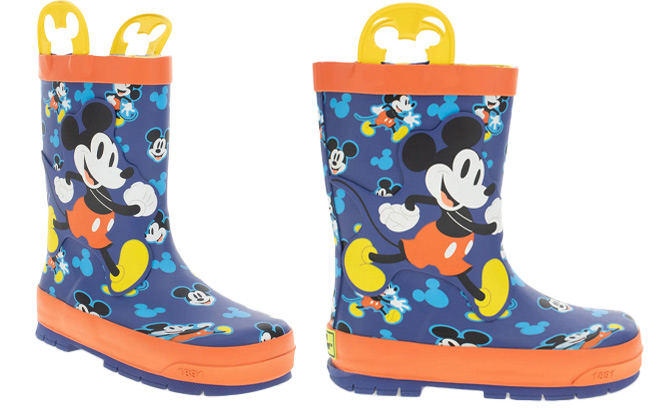 Western Chief Kids Mickey Musketeer Waterproof Rain Boots