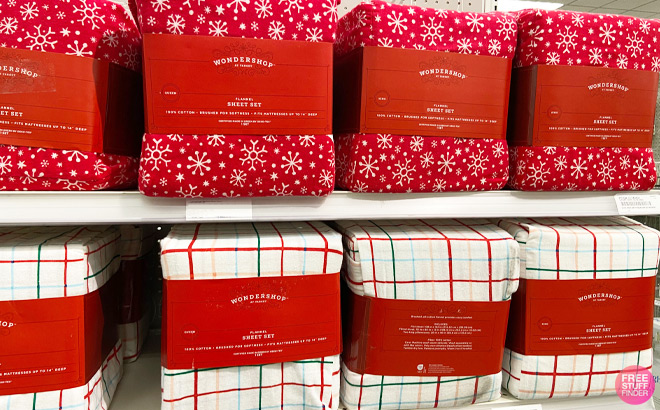 Wondershop Holiday Sheet Set