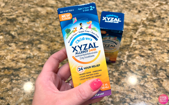 Xyzal Kids 24 Hour Allergy Relief 5 oz