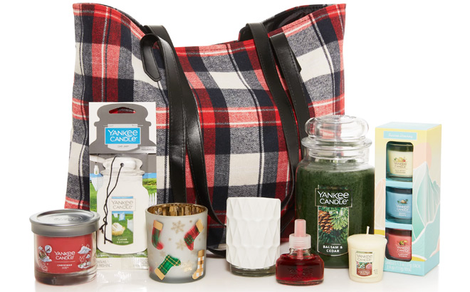 Yankee Candle Festive Fragrance Tote Gift Set