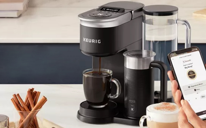 an Image of Keurig K Cafe Smart Coffee Maker