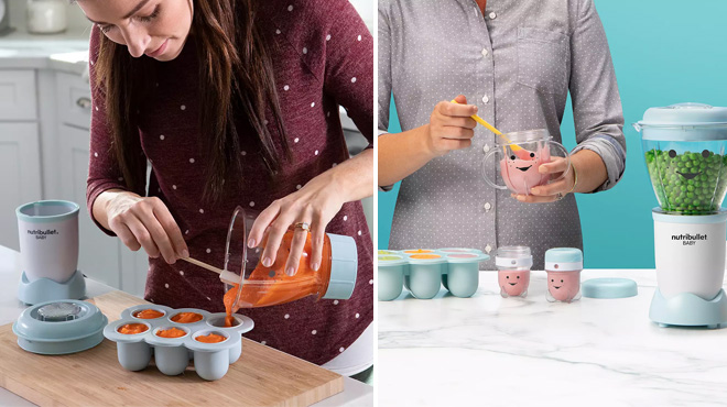 an Image of NutriBullet 18 Piece Baby Food Prep System