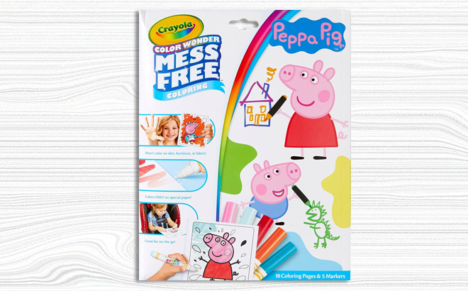 rayola Peppa Pig Color Wonder Coloring Kit