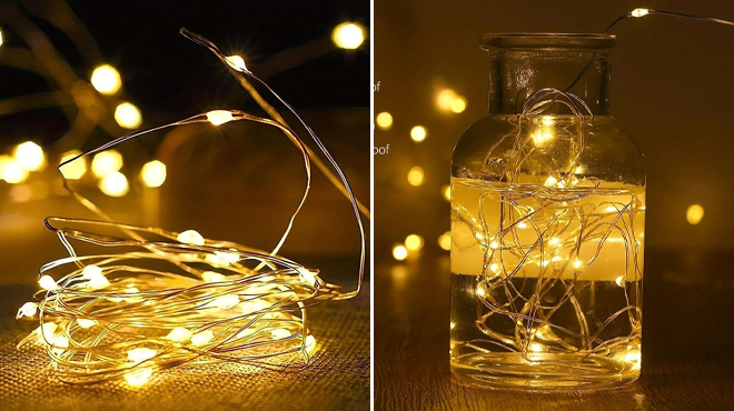 16 Foot LED Fairy String Lights 4 Pack