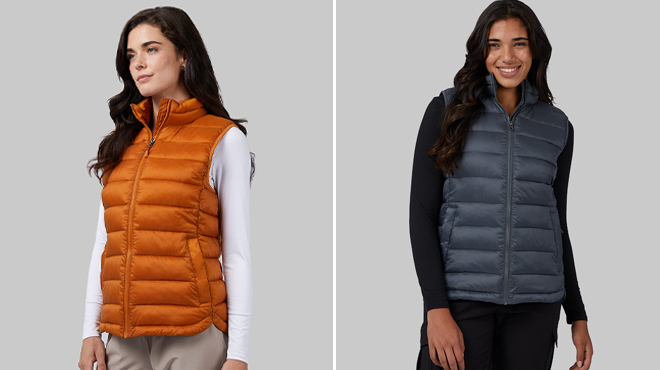 32 Degrees Womens Poly Fil Packable Vest