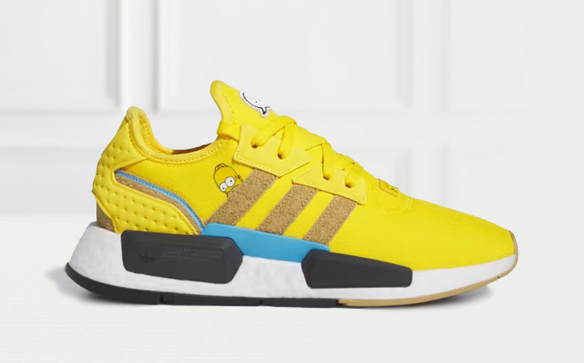 Adidas NMD Simpsons Boost Shoe on the Table