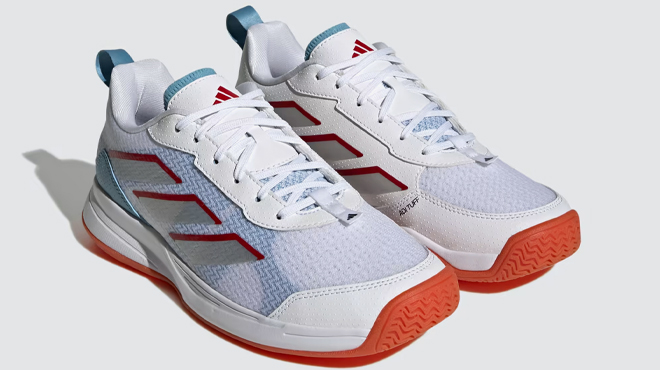 Adidas Womens Avaflash Low Tennis Shoes