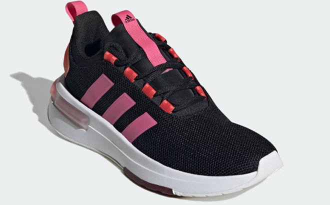 Adidas Womens Racer Shoes in Pink Fusion Color