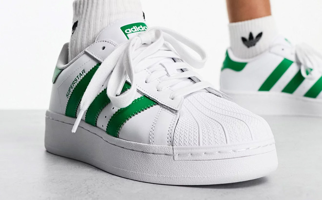 Adidas Womens Superstar XLG Shoes