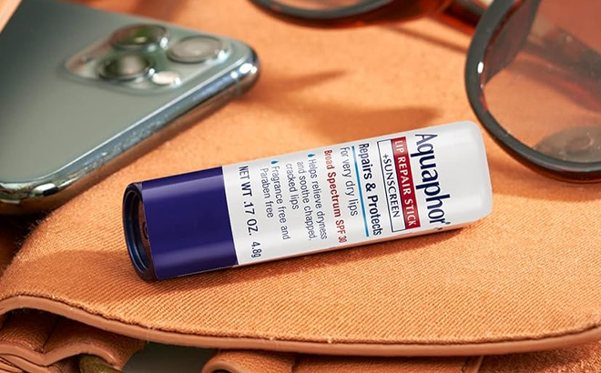 Aquaphor Lip Repair and Sunscreen Stick