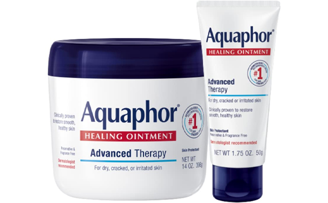 Aquaphor Moisturizing Skin Protectant for Dry Cracked Skin