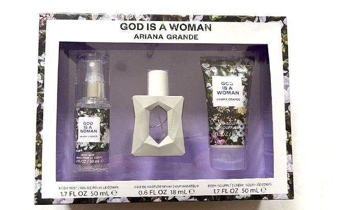 Ariana Grande God Is A Woman 3 Piece Gift Set