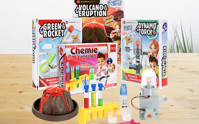 Best Choice Products 4-in-1 Science Project Kit