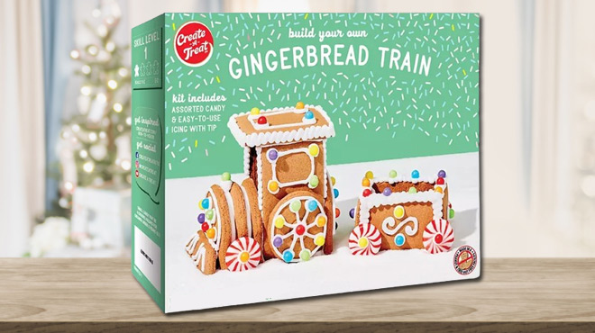 Build Your Own Gingerbread Train Kit