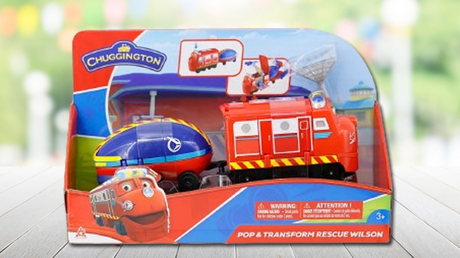 Chuggington Pop and Transform Rescue Wilson