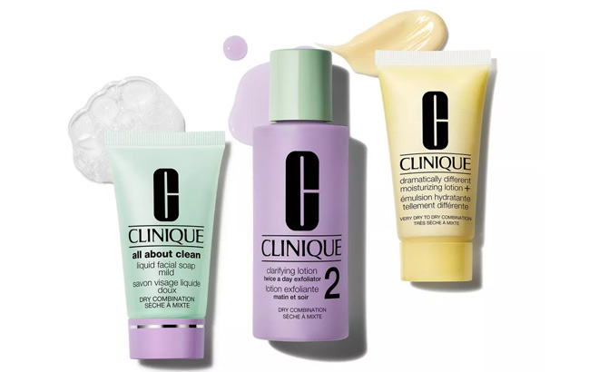 Clinique 3 Step Skin Care Kit