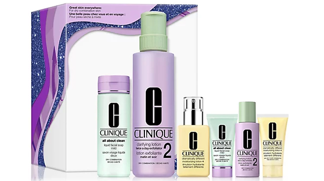 Clinique Great Skin Everywhere Set For Dry Combination Skin