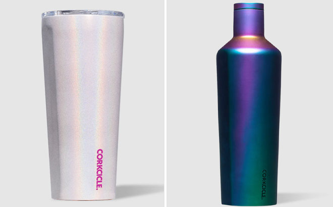 Corkcicle Unicorn Magic Tumbler and Dragonfly Canteen