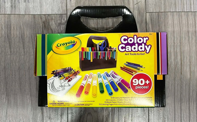 Crayola Color Caddy Art Tools To Go