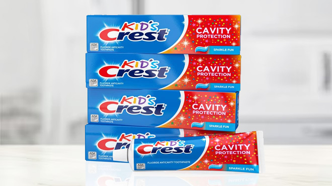Crest Kids Cavity Toothpaste
