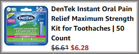 Dentek Pain Relief Kit Checkout Screen