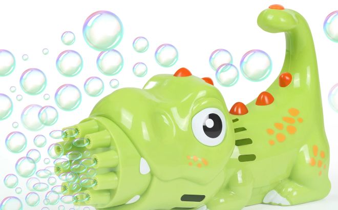 Dinosaur Bubble Gun Machine