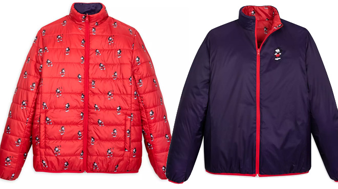 Disney Mickey Mouse Reversible Adult Jacket