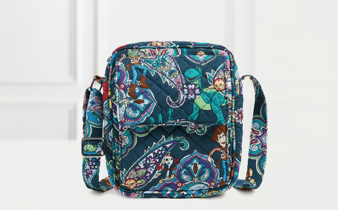 Disney Pixar Small Crossbody Bag in Andys Room Pattern