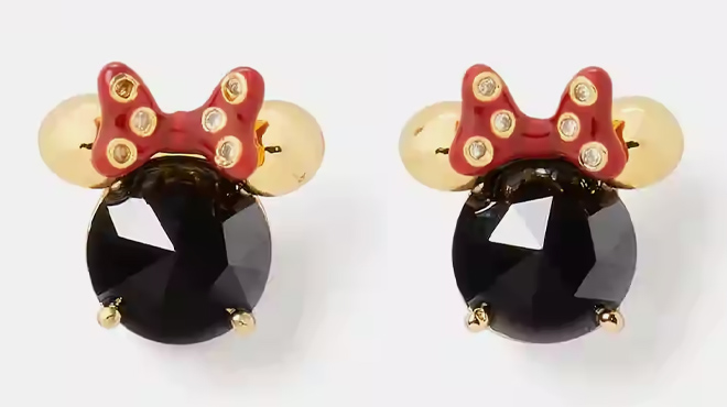 Disney X Kate Spade New York Minnie Studs 1