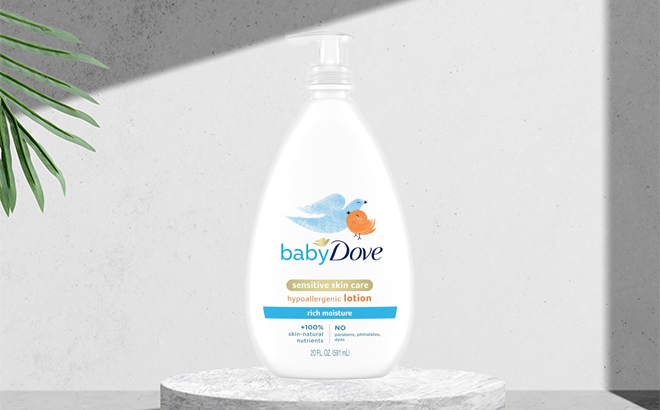 Dove Baby Sensitive Skin Care Body Lotion For Delicate Baby Skin Rich Moisture