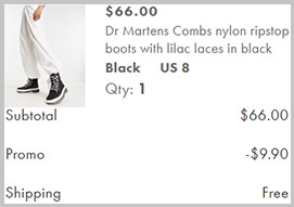 Dr Martens Combs Nylon Ripstop Boots Screenshot