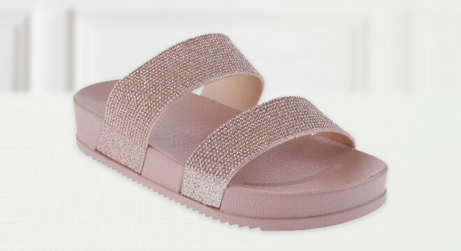 Elli by Capelli Glitter Flip Flops