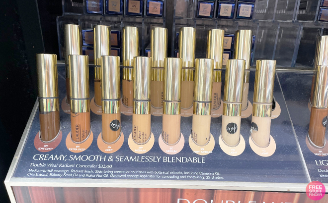 Estee Lauder Double Wear Stay in Place FlawlessWear Concealers on a Shelf